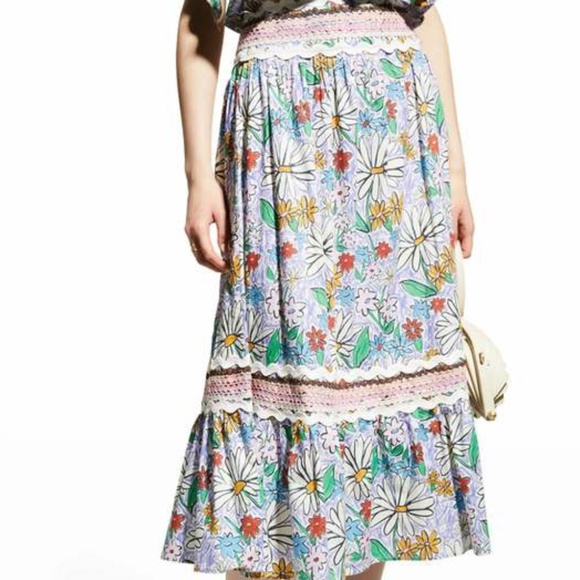 CeliaB Gerda Floral Skirt Size M - Picture 1 of 5
